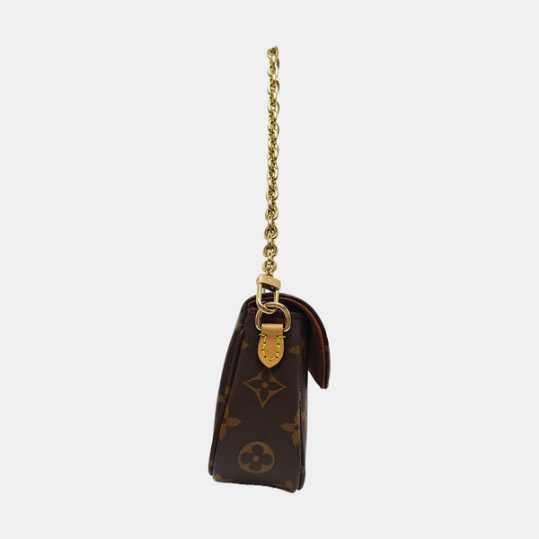 IVY Monogram Coated Canvas Brown