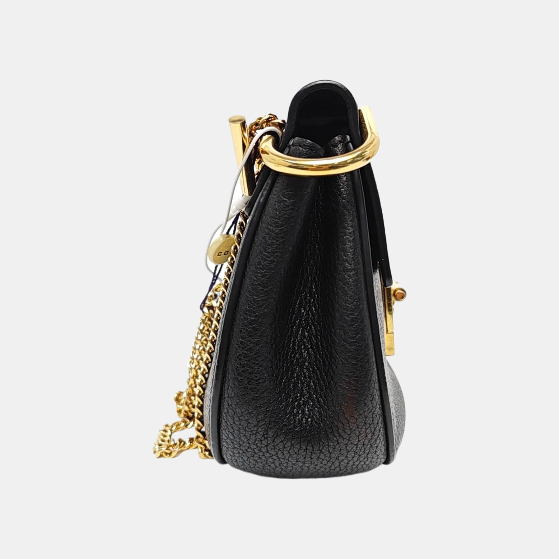 Drew Mini Calfskin Black