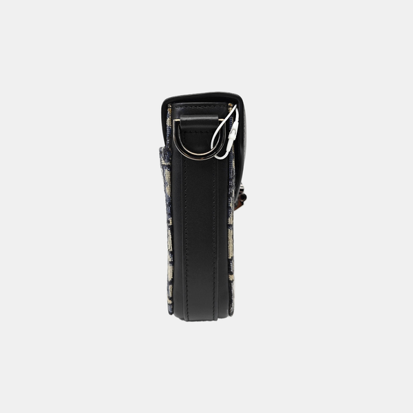 Lock Oblique Canvas Black