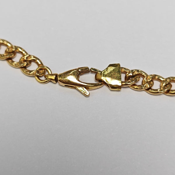 Lion Head 18k Gold Bracelet