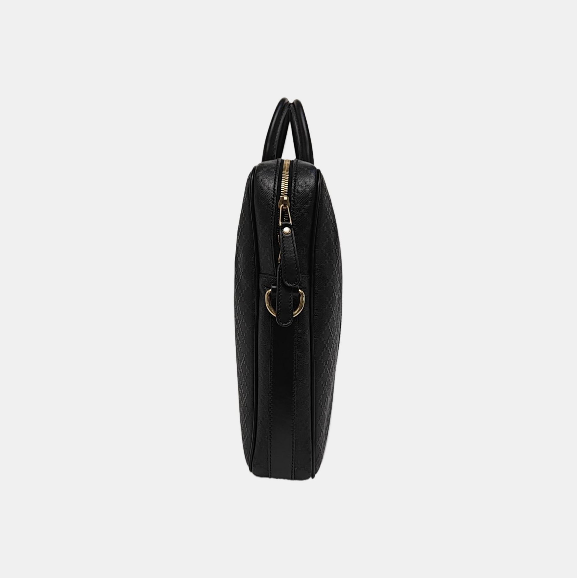 Calfskin Shoulder Bag Black