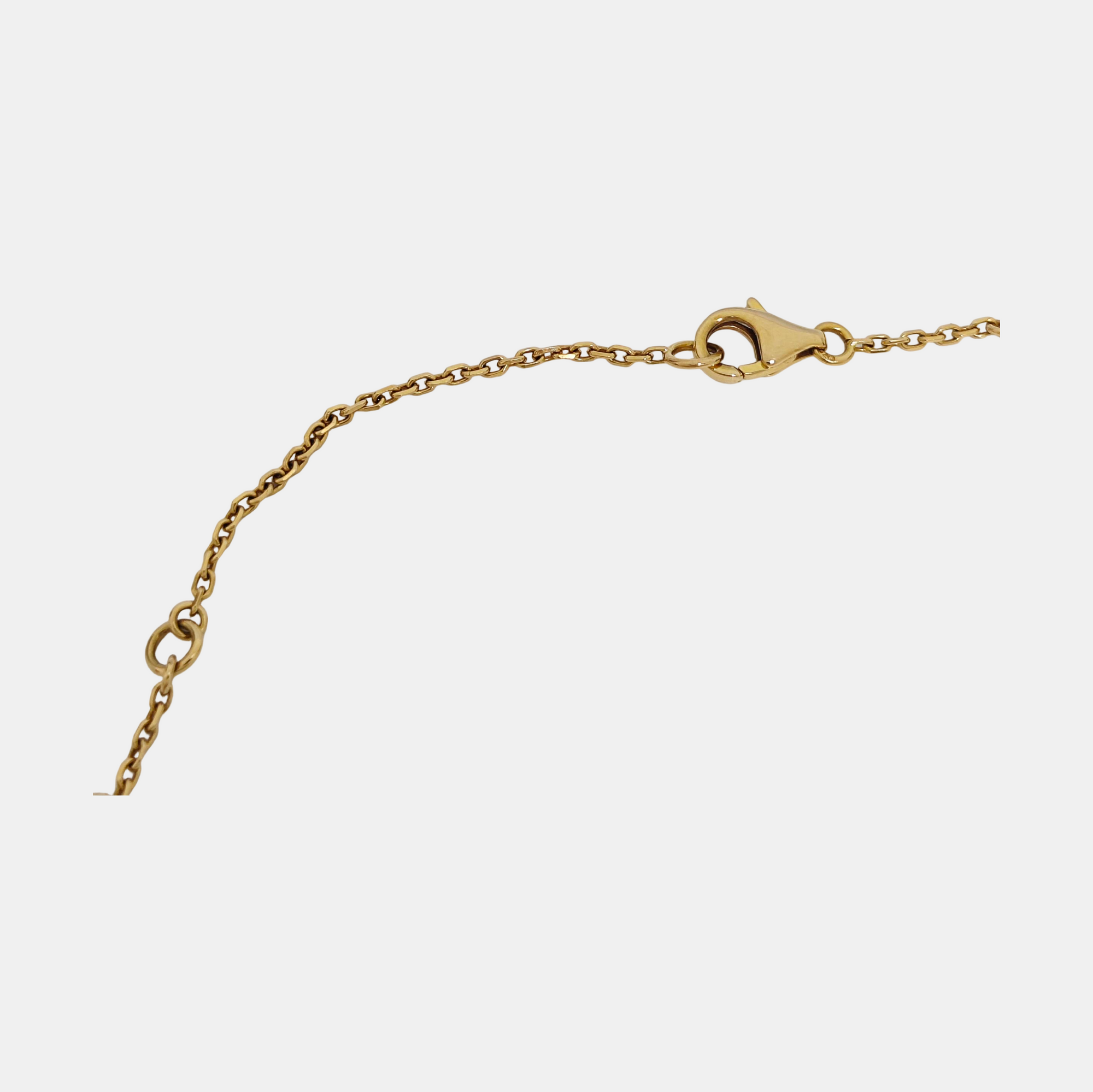 Vintage Alhambra 18k Gold Necklace