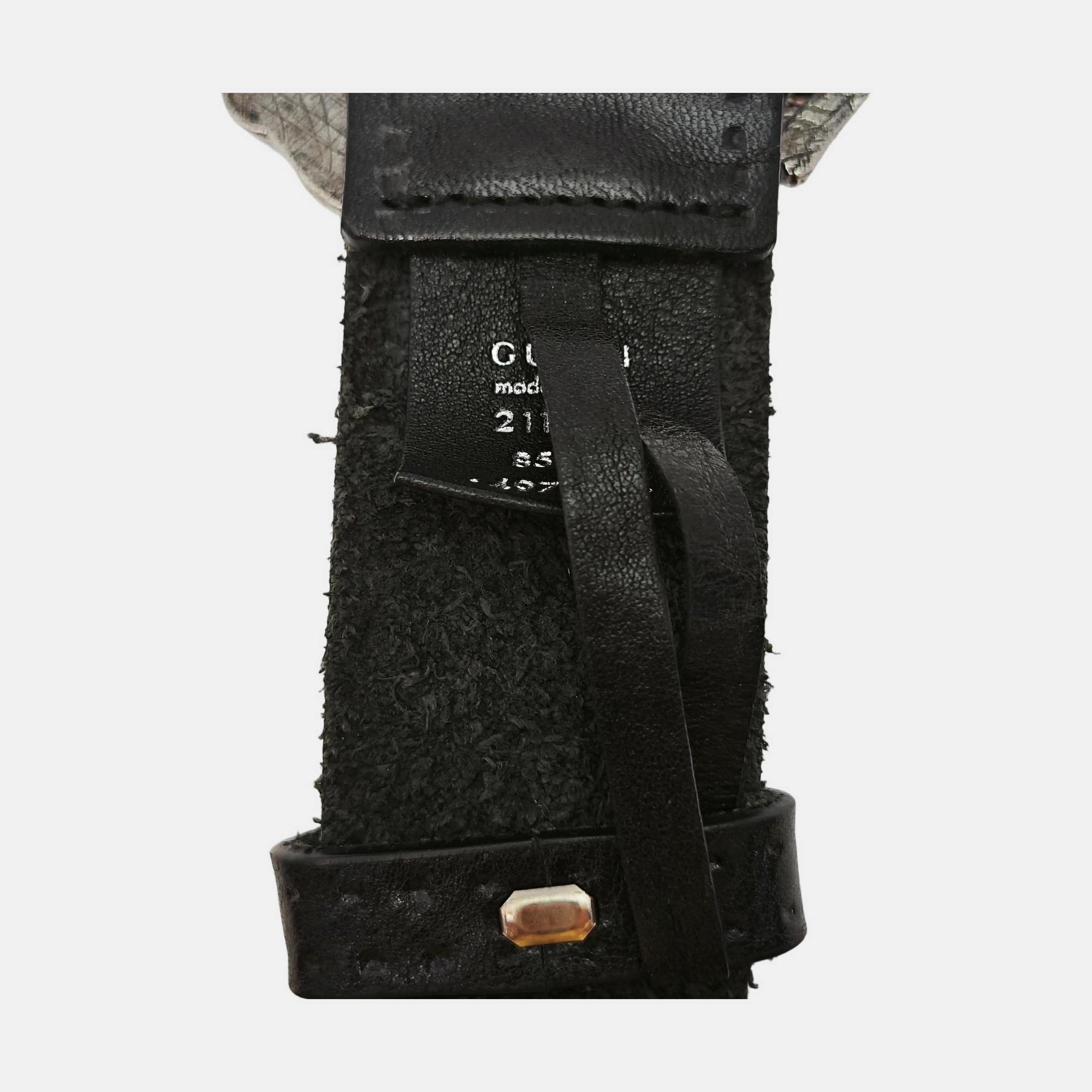 Leather Belt Black