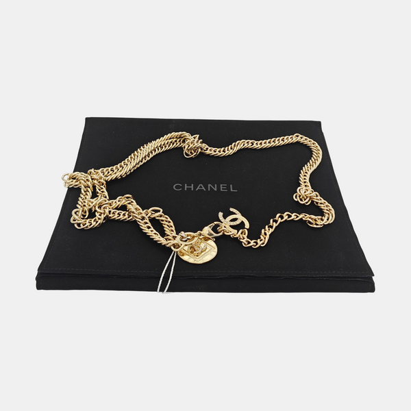 Metal Waist Chain Gold