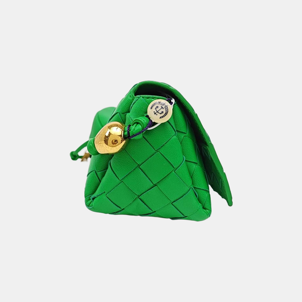 Lambskin Shoulder Bag Green