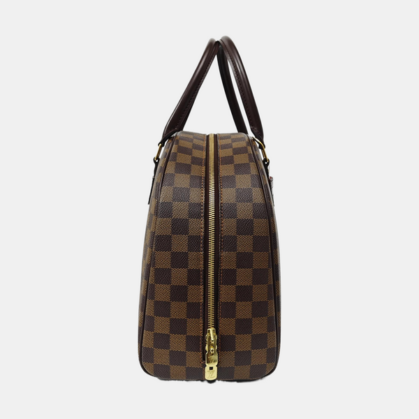 NOLITA Damier Ebene Coated Canvas Brown