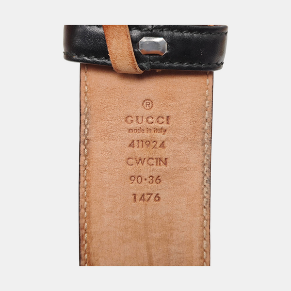 Leather Belt Black
