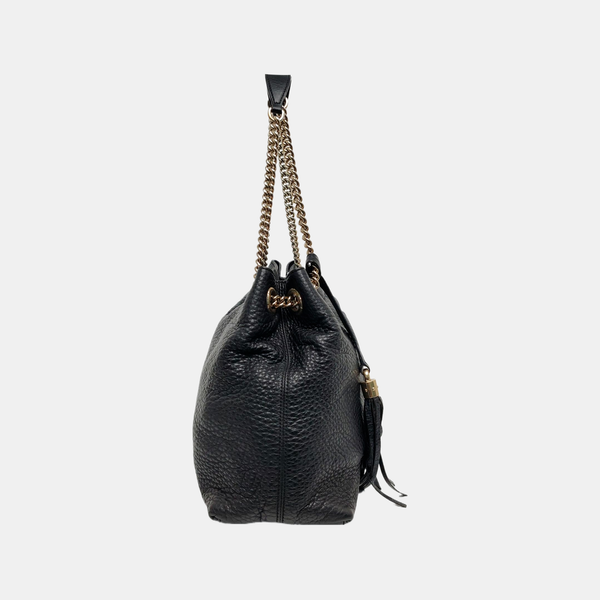Soho Large Calfskin Black