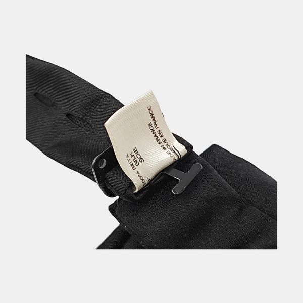 Mulberry Silk Bow Tie Black