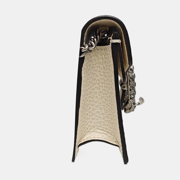 Authenticated pre-owned  Dionysus Super Mini Calfskin White - Crossbody Bag at Looply