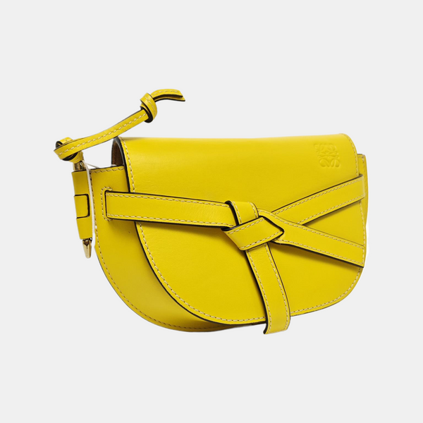 Gate Mini Calfskin Yellow