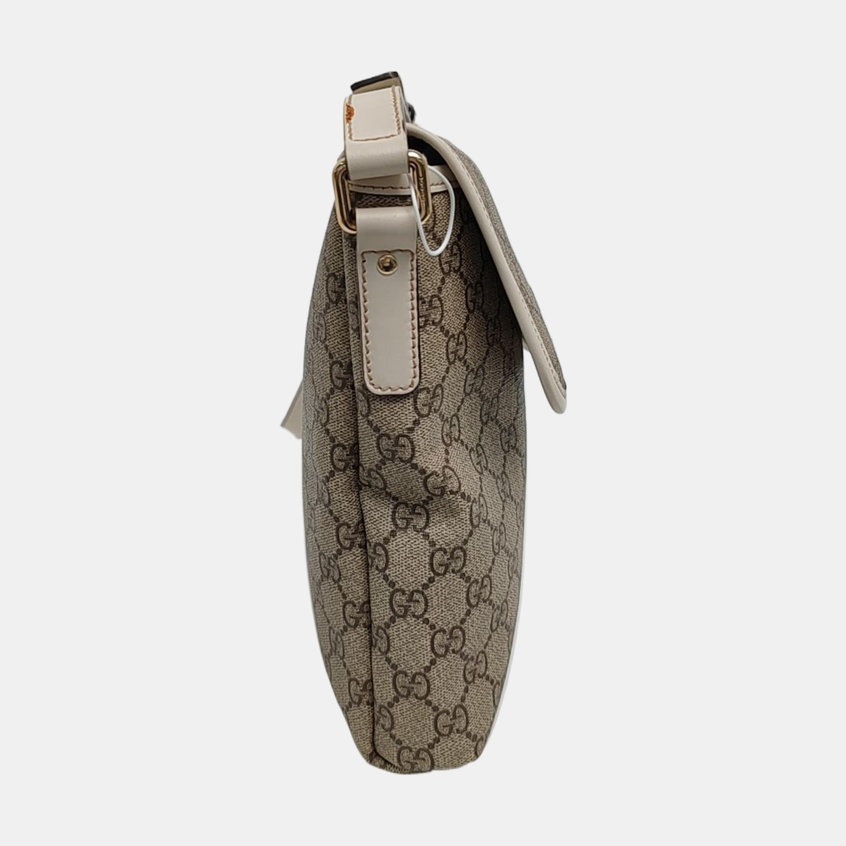 Ligne Shima Monogram Coated Canvas Beige