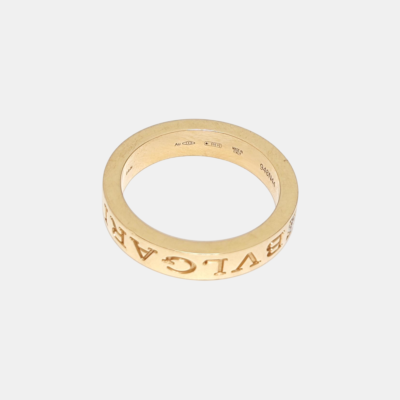 B.ZERO1 18k Rose Gold Ring EU 53