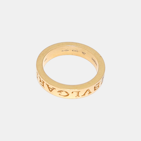 B.ZERO1 18k Rose Gold Ring EU 53