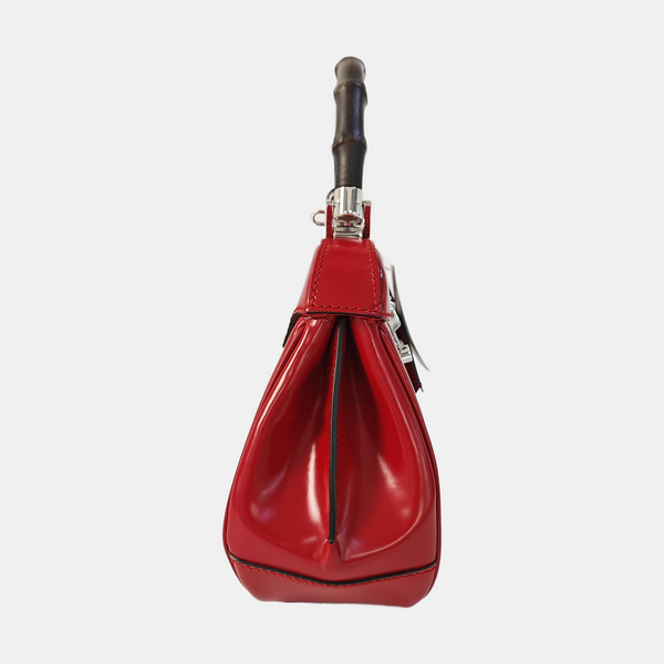 Lady Lock Calfskin Red
