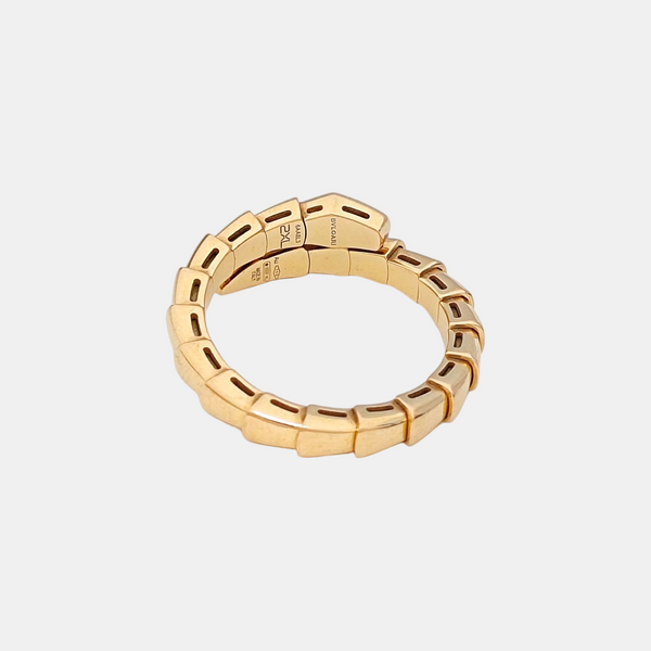 SERPENTI 18k Rose Gold Ring EU 61