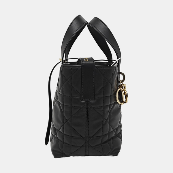 Toujours Small Cannage Calfskin Black