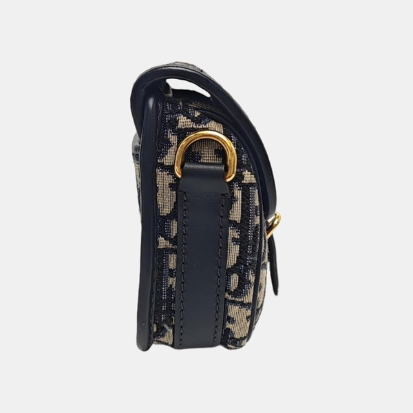 Bobby Small Oblique Canvas Blue