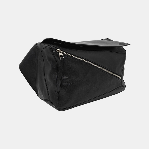 Puzzle Large Calfskin Black