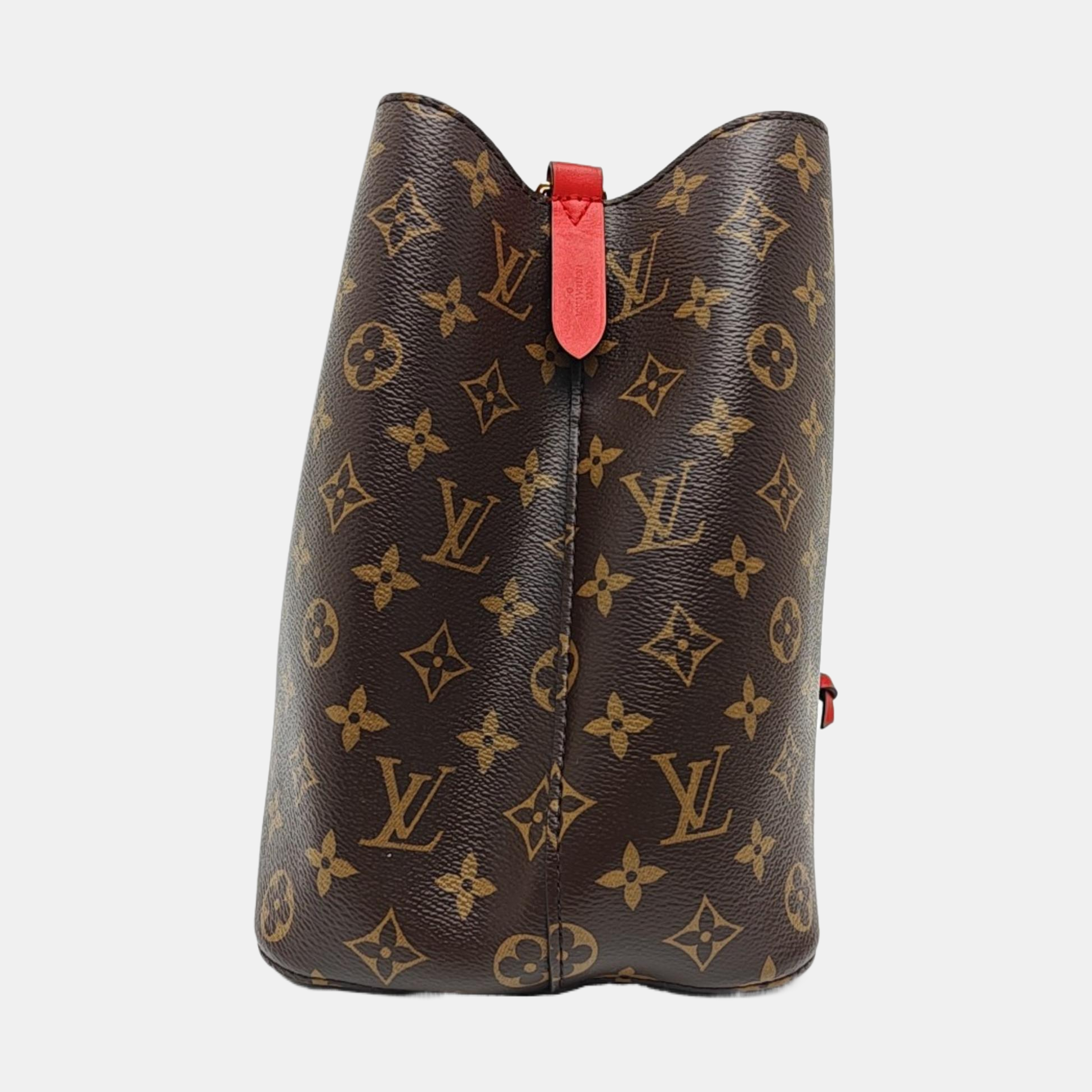 NÉONOÉ MM Monogram Coated Canvas Brown
