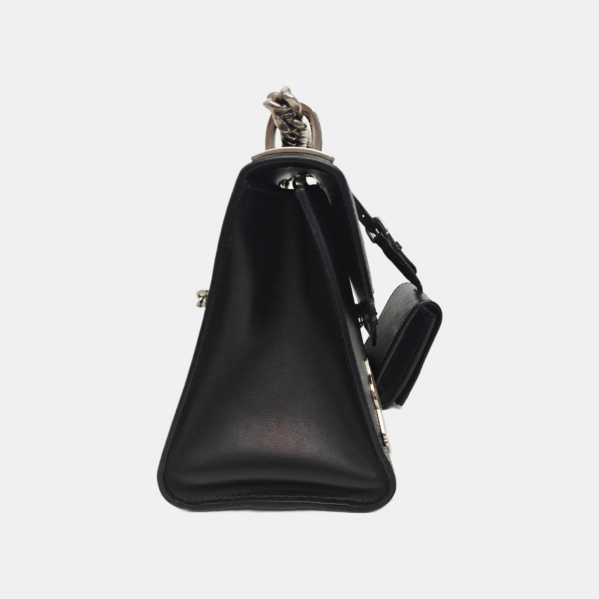 Monochrome Saffiano Calfskin Black
