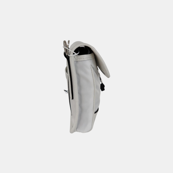 Nylon Crossbody Bag White