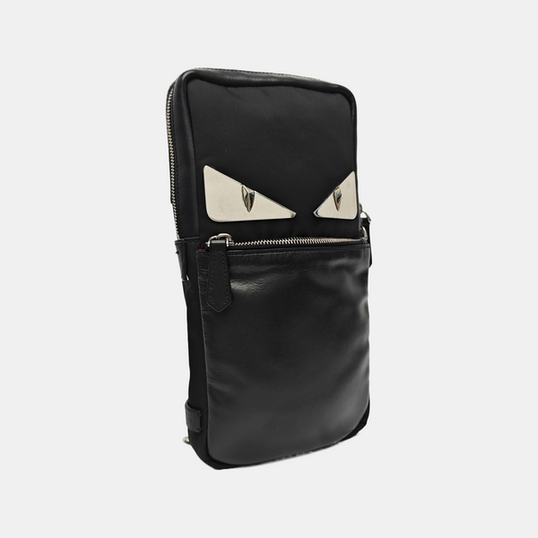 Calfskin Shoulder Bag Black