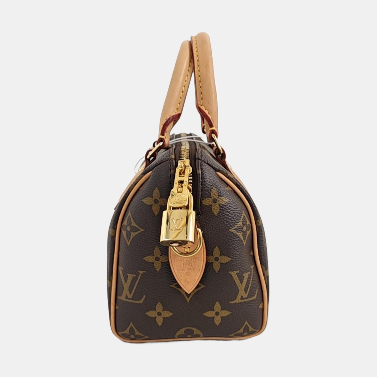 SPEEDY 20 Monogram Coated Canvas Brown