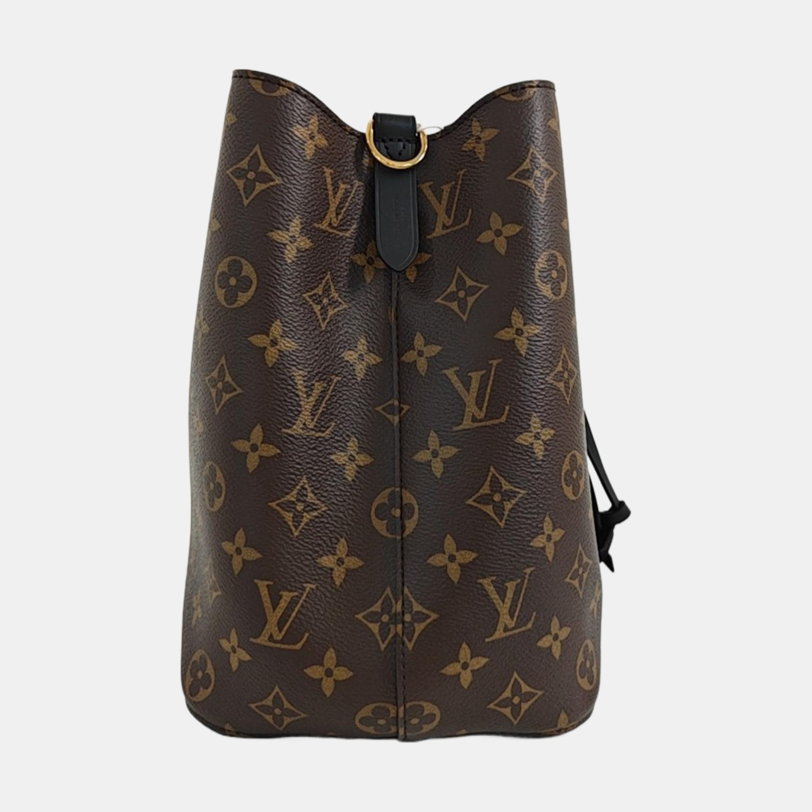 NÉONOÉ MM Monogram Coated Canvas Brown