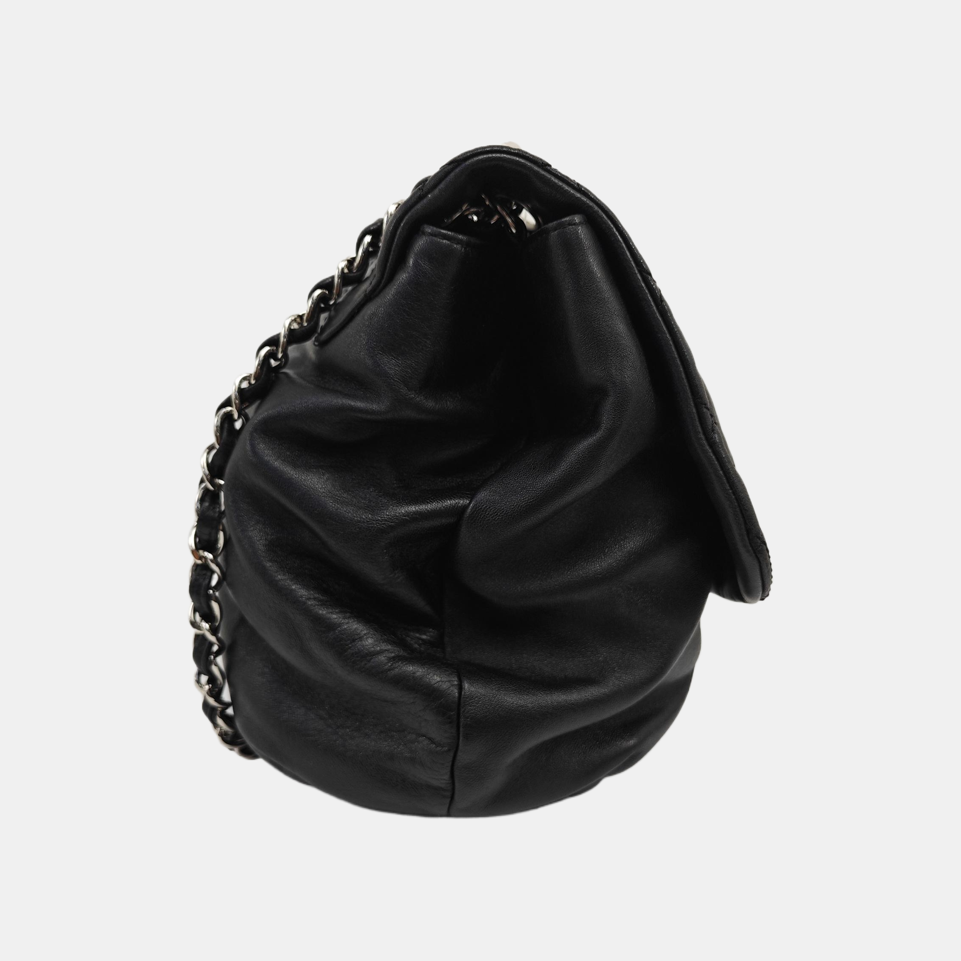 Quilted Lambskin Black