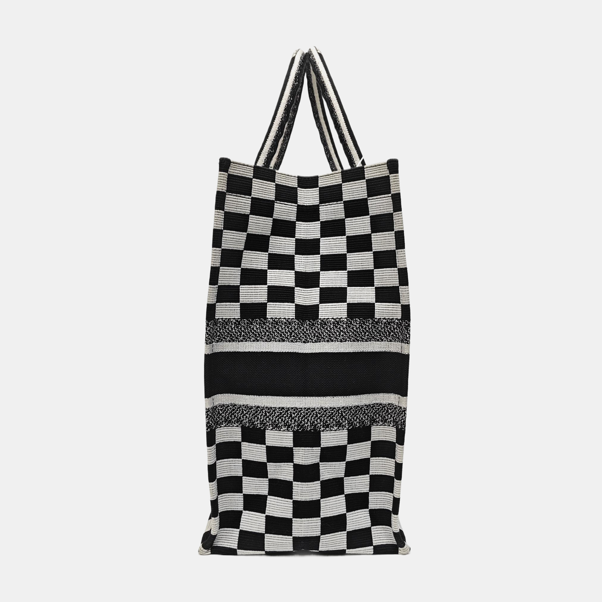 Book Tote Large Canvas Black