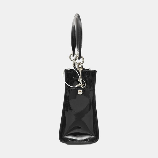 Leather Shoulder Bag Black