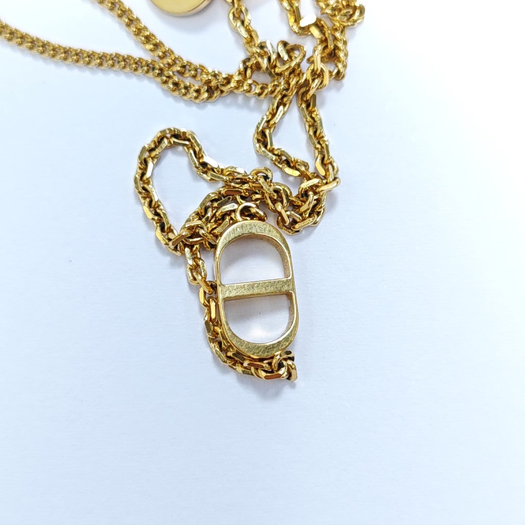 Petit CD Metal Gold Bracelet