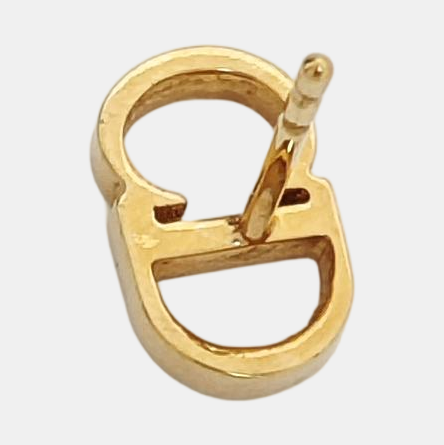 Metal Gold Stud Earrings