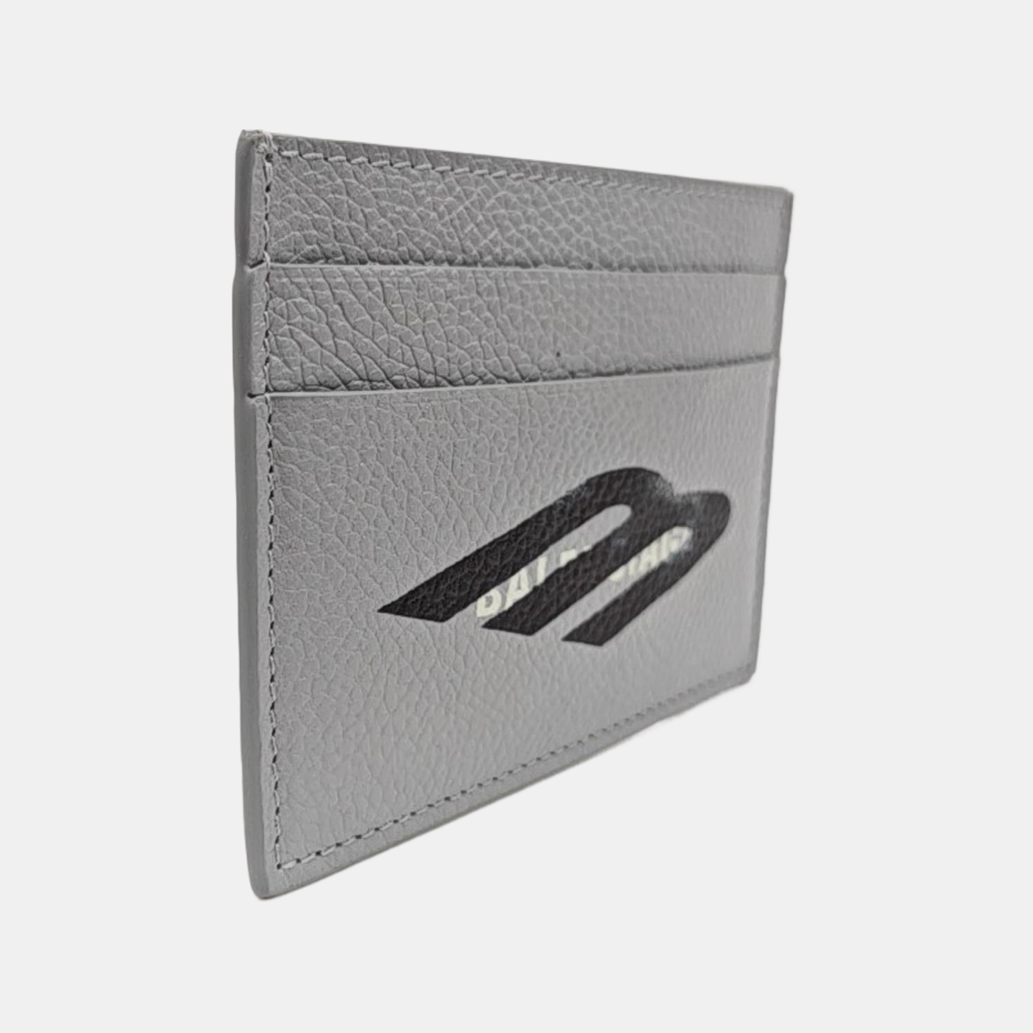 Cash Calfskin Gray Card Holder