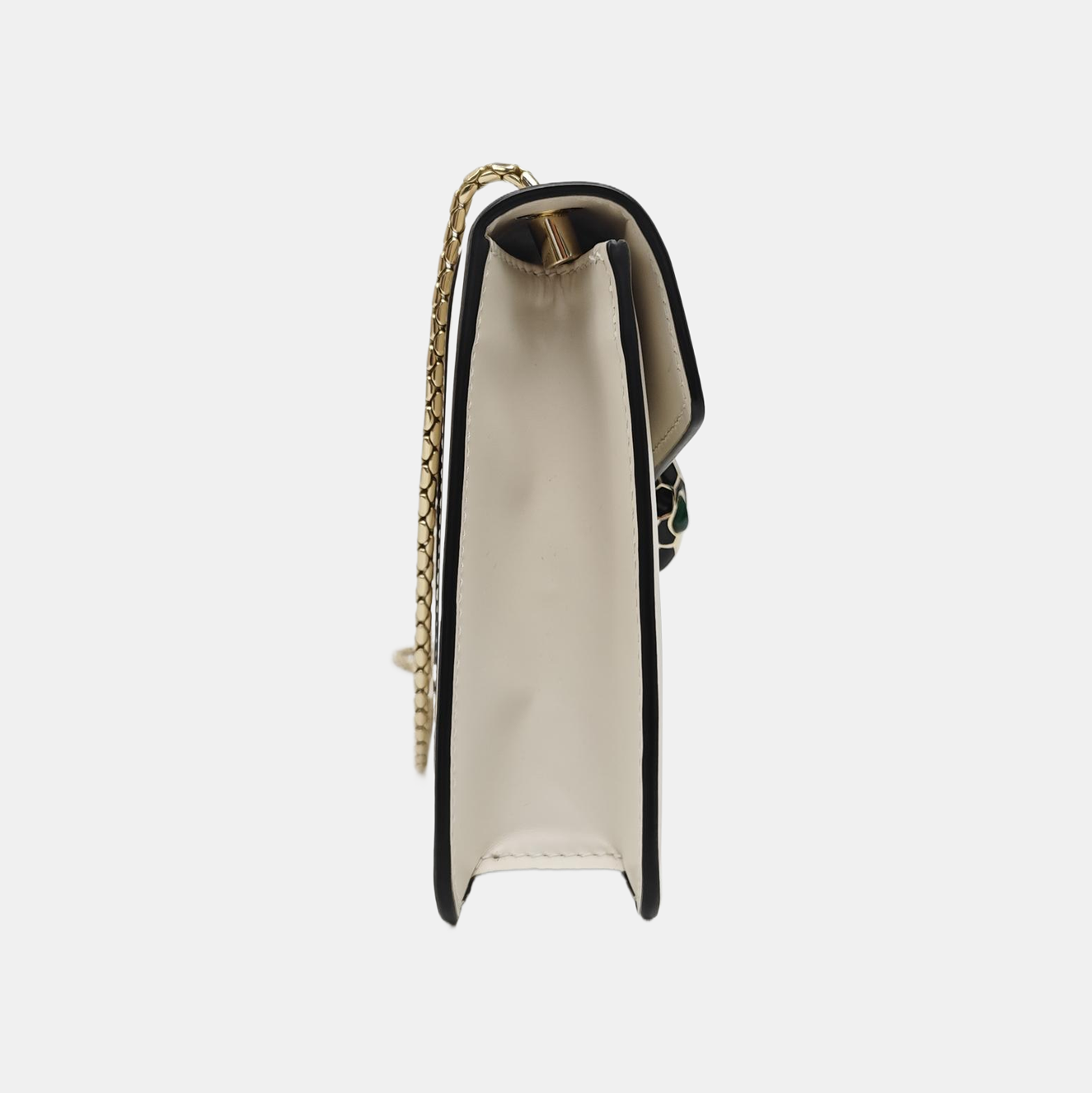 SERPENTI FOREVER Small Calfskin White
