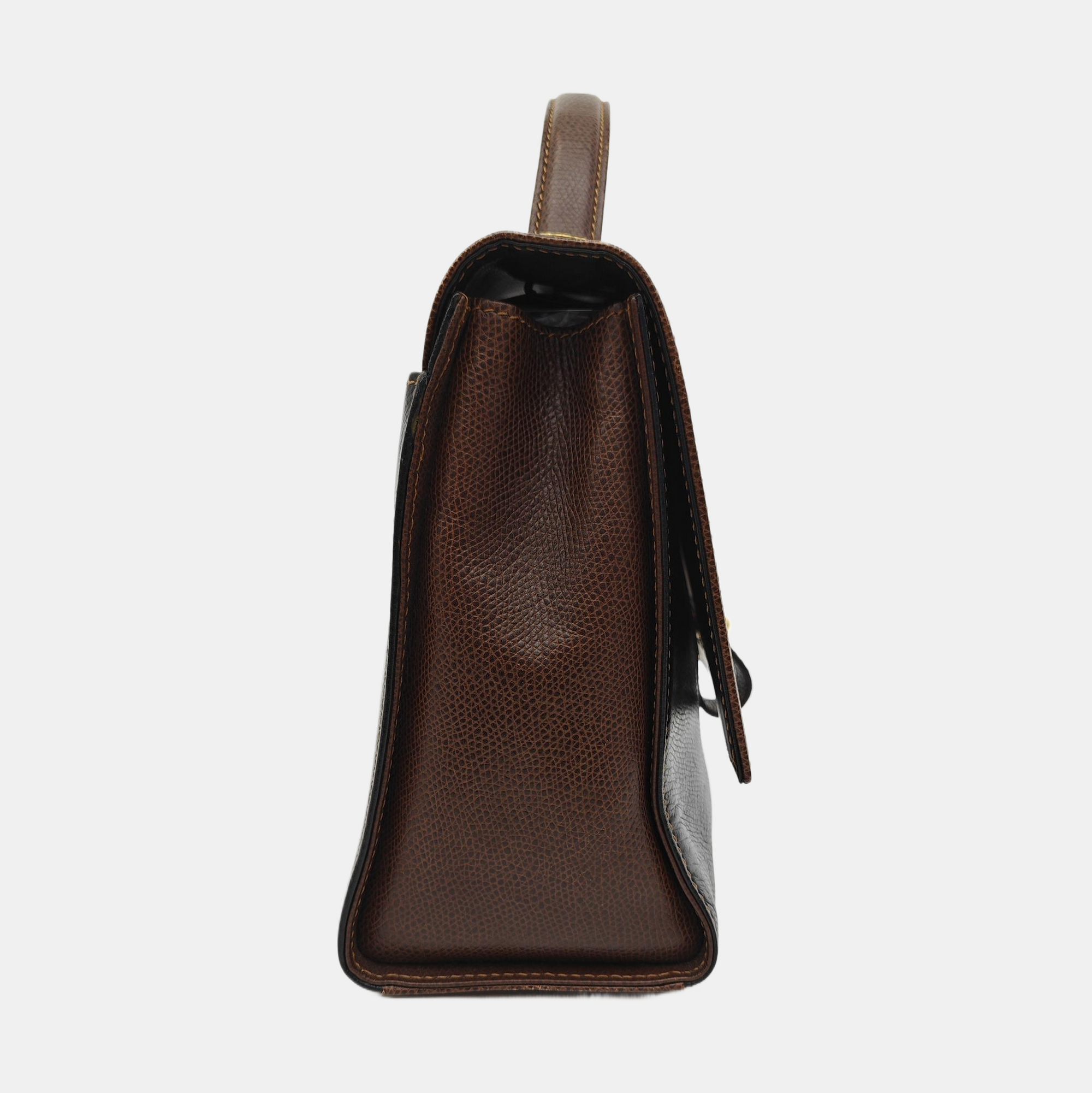 Calfskin Shoulder Bag Black