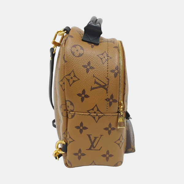 PALM SPRINGS Mini Monogram Coated Canvas Beige
