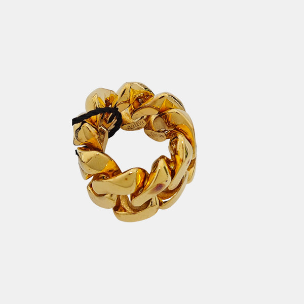 925 Sterling Silver Gold Ring EU 53
