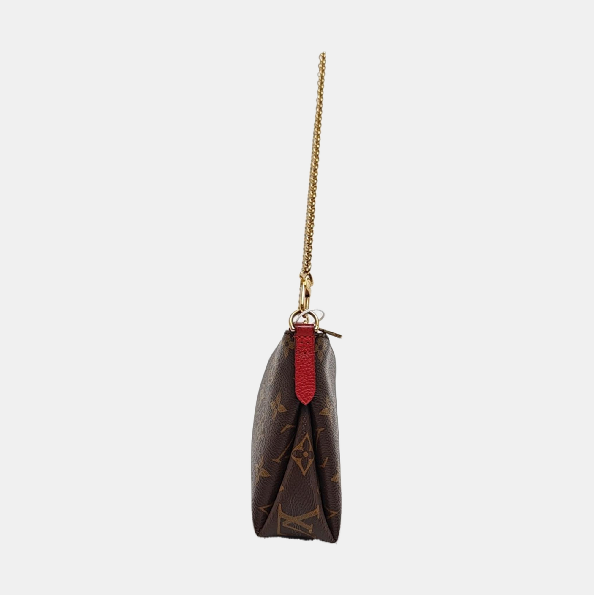 PALLAS Monogram Coated Canvas Brown