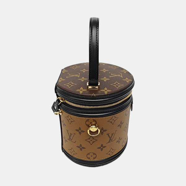 CANNES PM Monogram Coated Canvas Brown