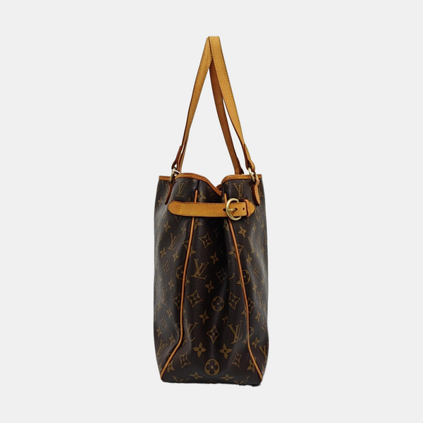 BATIGNOLLES MM Monogram Coated Canvas Brown