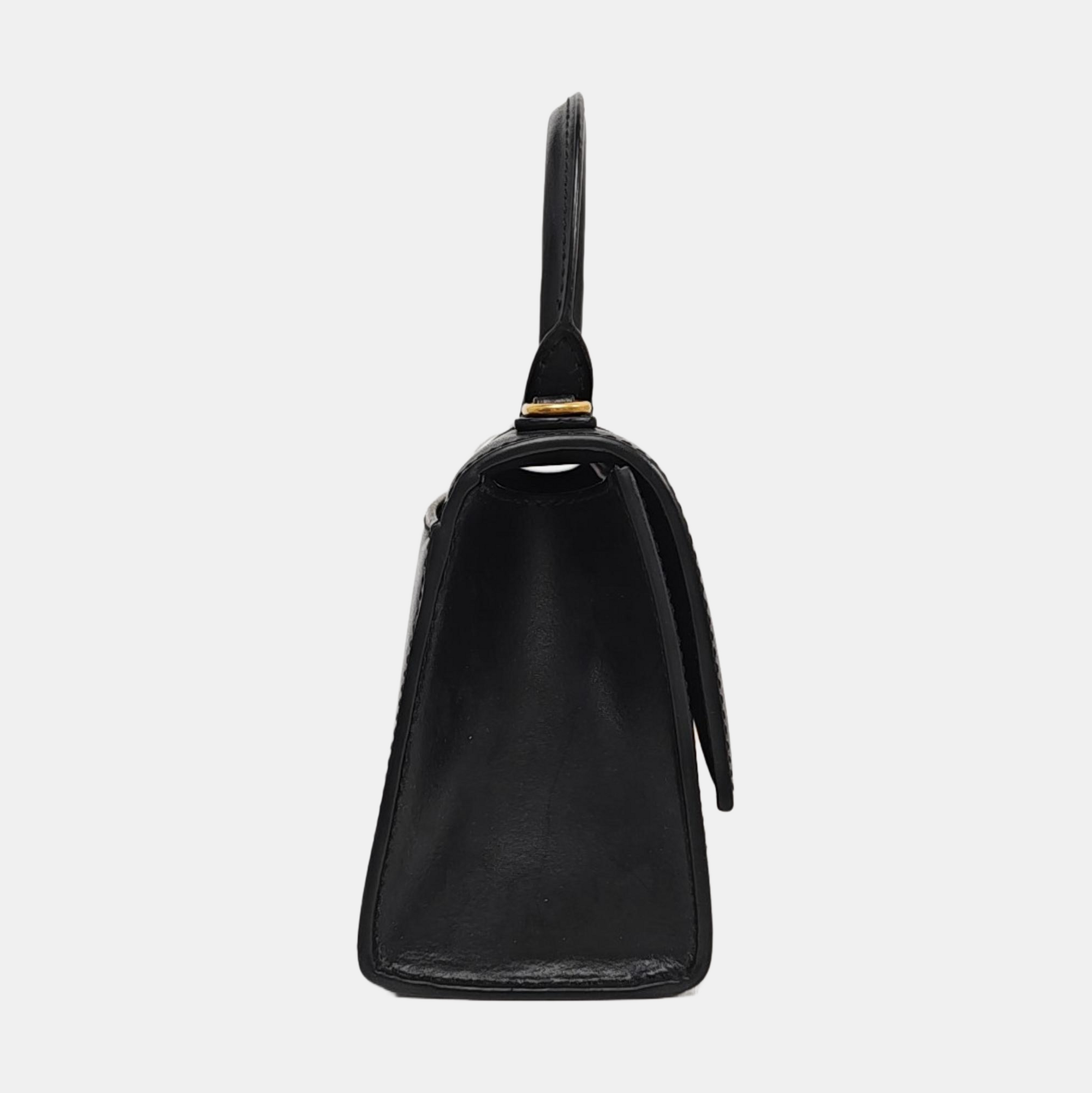 Hourglass XS Calfskin Black