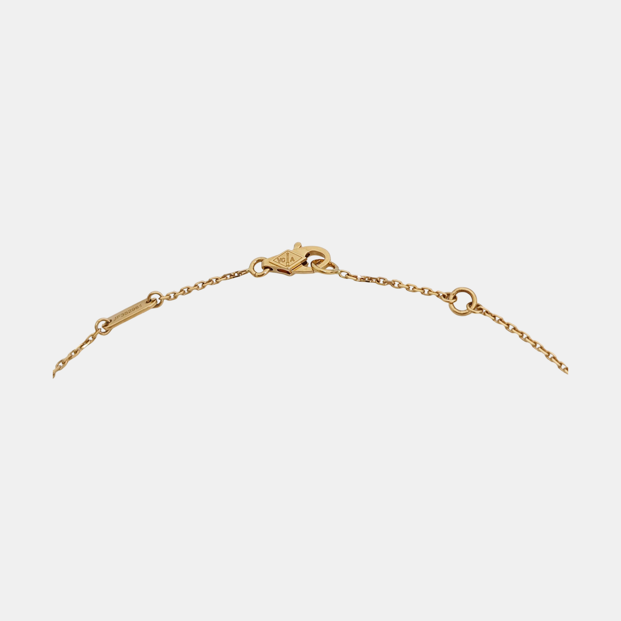 Sweet Alhambra 18k Gold Necklace