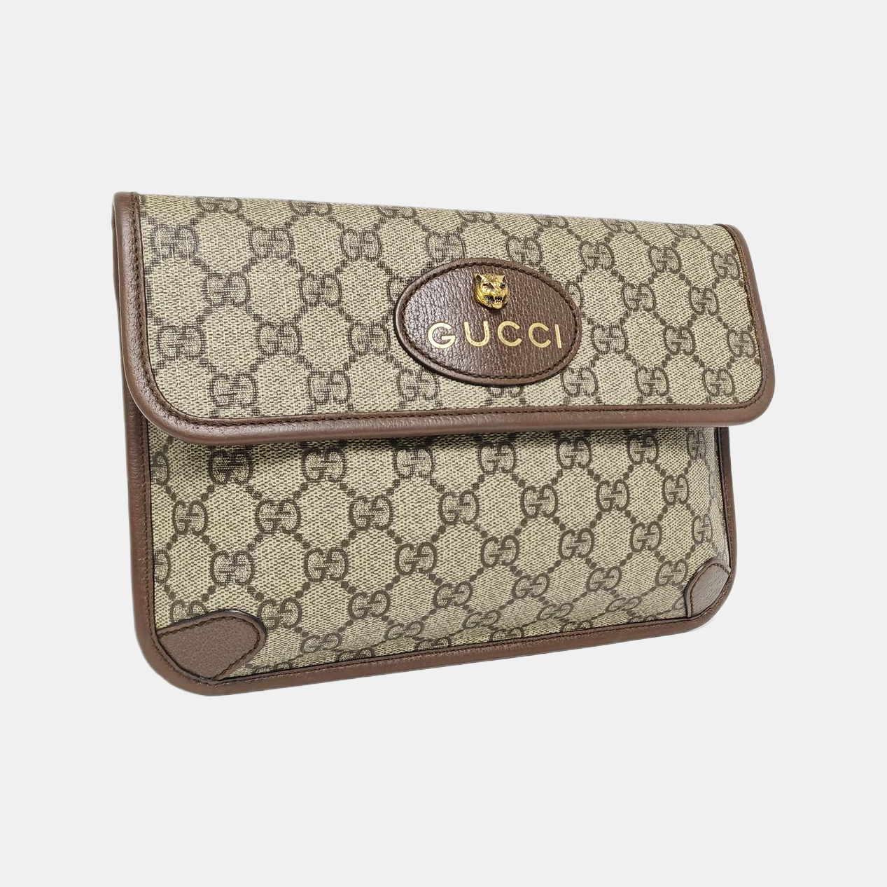Neo Vintage Monogram Coated Canvas Beige