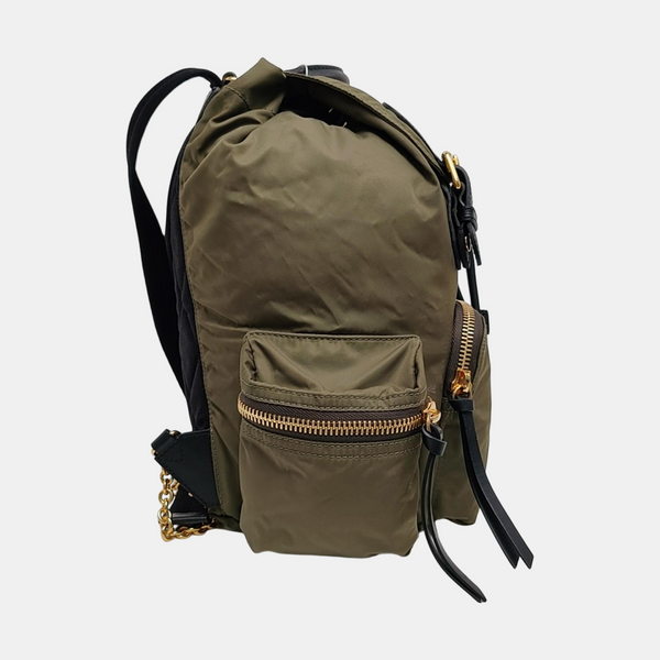 The Rucksack Medium Nylon Green