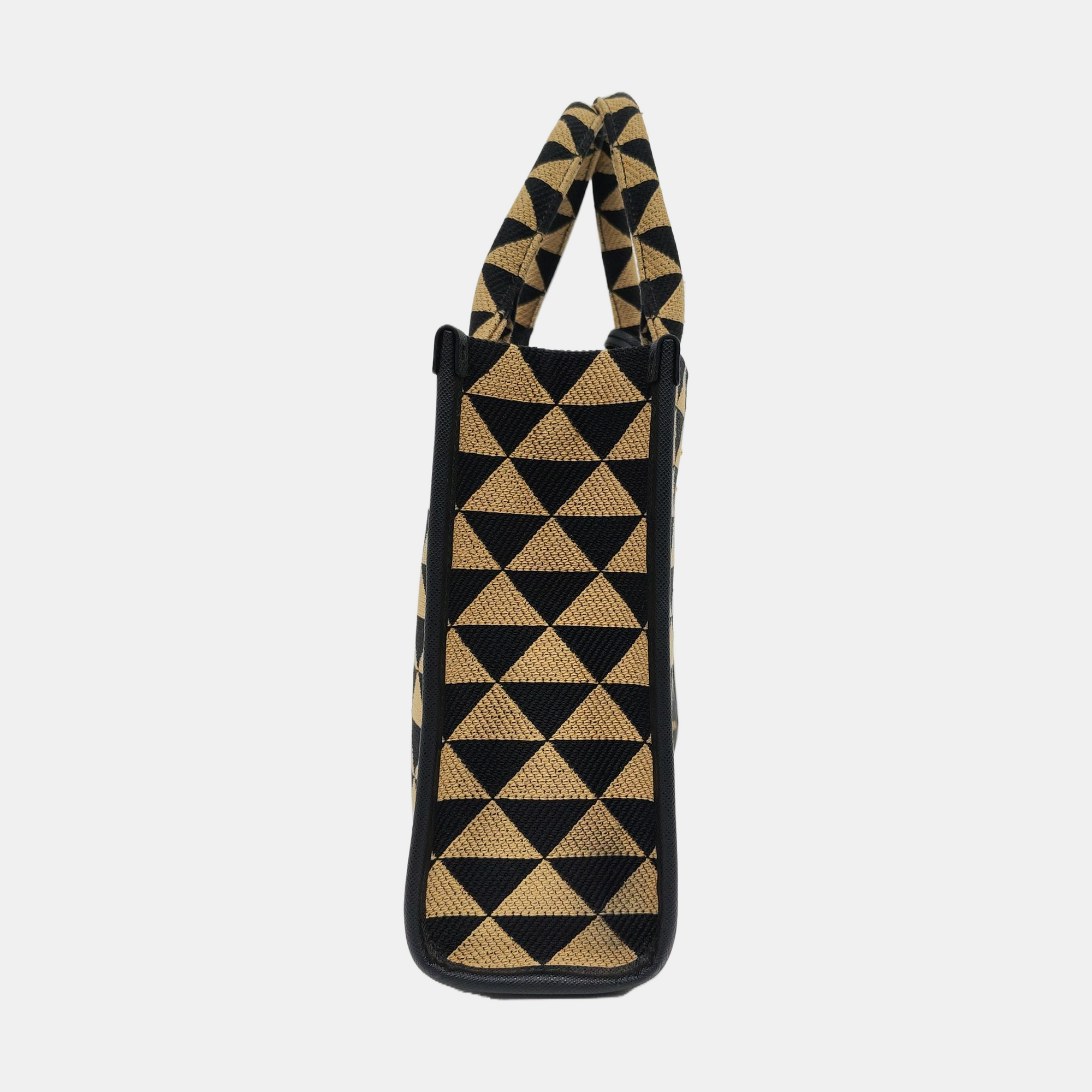 Authenticated pre-owned  Symbole Fabric Brown - Tote Bag at Looply