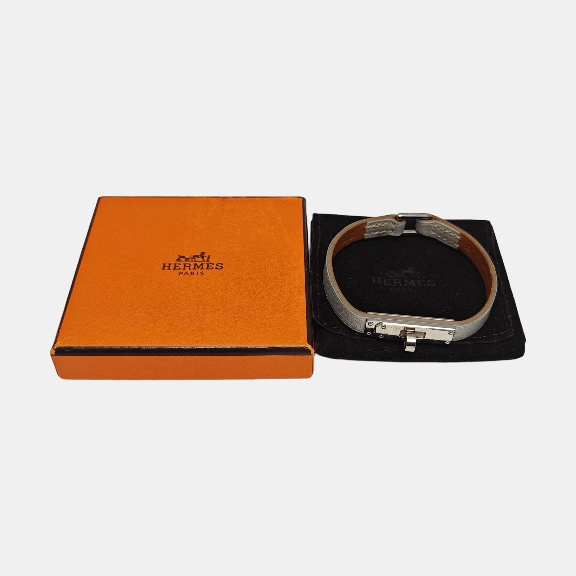 Micro Kelly Metal Gray Bracelet
