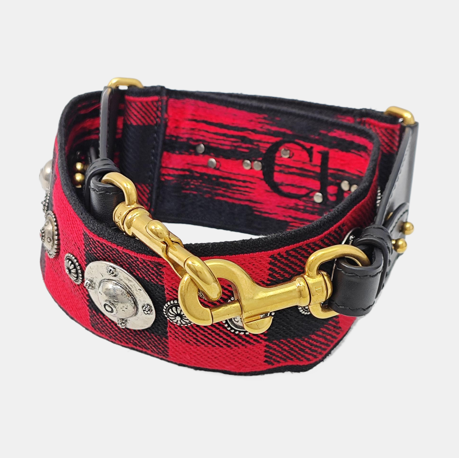Fabric Bag Strap Red