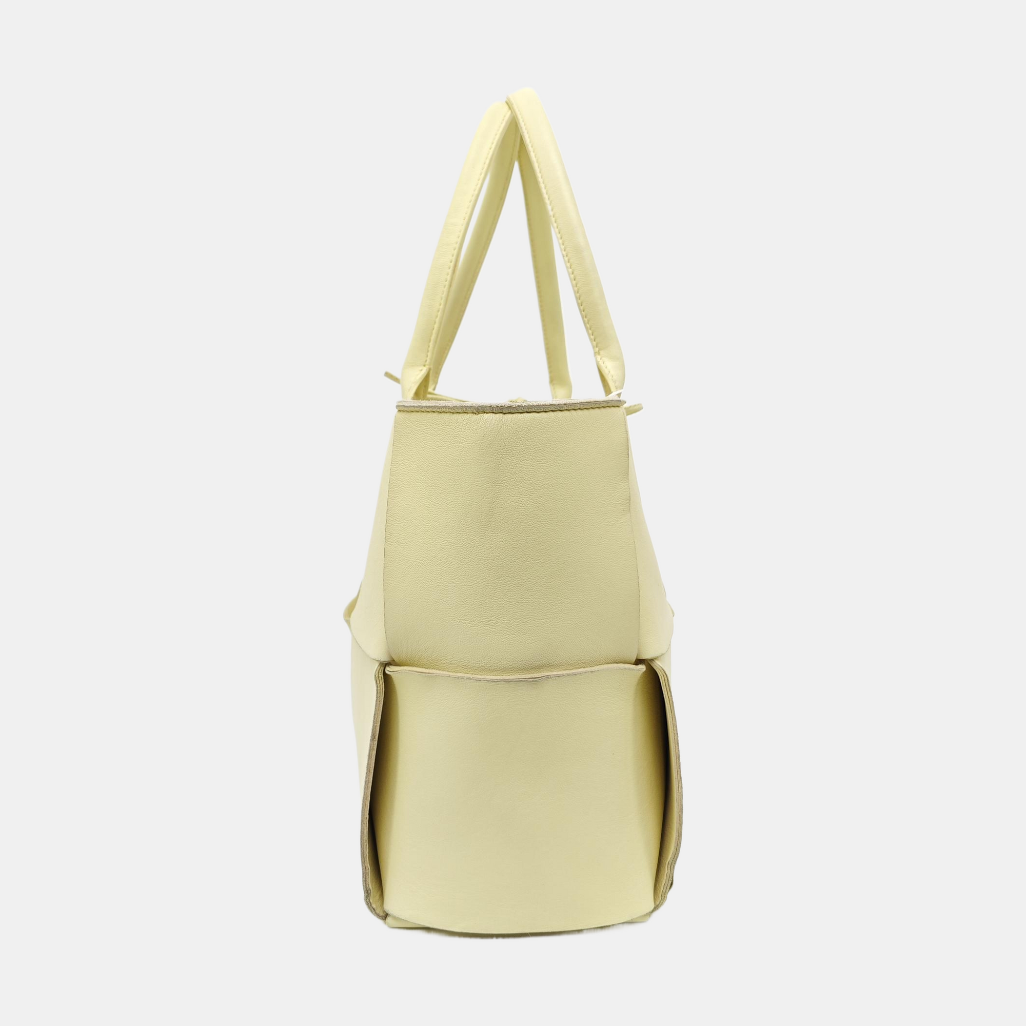 Arco Medium Lambskin Yellow